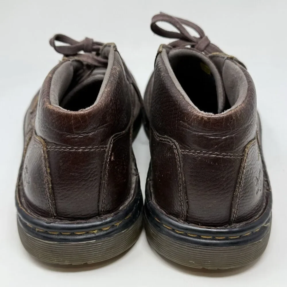 Dr Martens Brighton Chukka Boots Mens 10 Brown Leather Ankle Preppy Gorpcore Doc